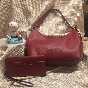 Dana Buchman Hobo Handbag / Matching Wallet